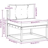  Srednji zunanji kavč Naravna, (5000272109) | Shoptok.si