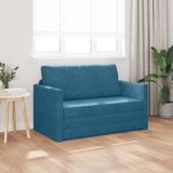  Krevet na razvlačenje Plava 124 x 71 x 78 cm Baršun | shoptok.hr