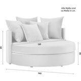 Bessagi Home dvosed elena, roza, žamet | Shoptok.si
