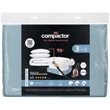 Compactor Vakuumske plastične kutije za ispod kreveta u setu 3 kom 65x45x15,5 cm Blue Edition – | shoptok.hr
