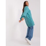 Wool Fashion Italia Sweater-AT-SW-2367.76P-Turquoise | Shoptok.si