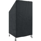 vidaXL Pokrov za vrtn stol Črna 70 x 70 x 85 / 125 cm 210D tkanina | Shoptok.si