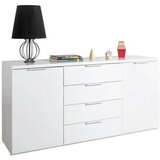 CARRYHOME komoda, bela, visoki sijaj Cene
