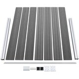 vidaXL Set panela za ogradu WPC 526 x 146 cm sivi | shoptok.hr