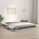  Posteljni okvir siv 150x200 cm trdna borovina 5FT, (20737992) | Shoptok.si