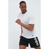 Adidas Kratka majica za vadbo Base bela barva