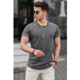 Madmext T-Shirt - Gray - Fitted Cene