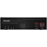 Shuttle Slim PC DB860 , S1851, 2x HDMI, 1x DP, 1x USB-C (DP), 1x 2.5, 1x M.2, 2x LAN (Intel 1G + 2.5G), 2x COM, 24 /7 permanent operation, incl. VESA | shoptok.hr
