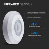  infracrveni senzor pokreta 360° 200W/230V, beo | Eponuda.com