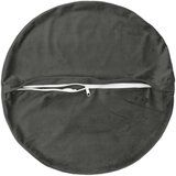  Presvlaka za jastuk 2 pcs HEERLEN Tamnosiva Ø 40 cm Baršun | shoptok.hr