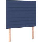 Box spring s madracem LED plavi 90x200 cm od tkanine | shoptok.hr