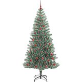 vidaXL Umjetno božično drevo s snežno obloženimi vejicami in LED lučko | Shoptok.si