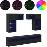 TV zidne jedinice 6 pcs 100 x 30 x 40 cm Umjetnički hrast | Eponuda.com