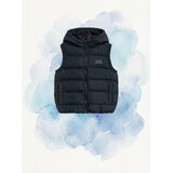 Reserved Prošiveni prsluk s kapuljačom - tamnosivo | shoptok.hr