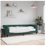 vidaXL Dnevna postelja z vzmetnico temno zelena 80x200 cm ža Cene