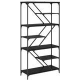  Polica Crni hrast 91 x 36 x 176 cm Konstruirano drvo | Eponuda.ba