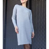 Gemre Gray midi dress with shimmer Kadyra | Shoptok.si