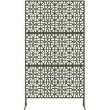  Zaslon za privatnost 100 x 50 x 180 cm Čelik Maslinastozelena | shoptok.hr