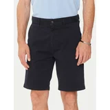 Boss Kratke hlače iz tkanine Chino-Slim 50513026 Mornarsko modra Slim Fit