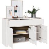  Kreveta Drammen Bijelo 114 x 43 x 75,5 cm Čvrsto borovo drvo | shoptok.hr