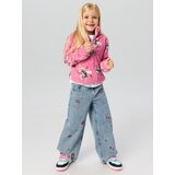 Sinsay Wide leg traperice s vezom i dodatkom viskoze Stitch | shoptok.hr