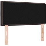  LED glava kreveta s LED trakama Tamno smeđa 90 cm tkanina | shoptok.hr