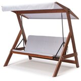 Hanah home vrtna ljuljaška Roma 2001, 190x120x180 cm, Svijetlosiva Cijene