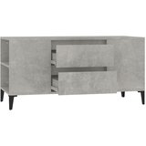 TV ormarić boja betona 102 x 44,5 x 50 cm od konstruiranog drva | Eponuda.ba