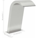 FONTANA za bazen 50 x 30 x 60 cm od nehrđajućeg čelika 304 | shoptok.hr
