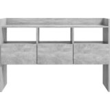  Komoda siva boja betona 105 x 30 x 70 cm konstruirano drvo | Eponuda.com