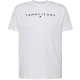Tommy Jeans Majica črna / bela Cene
