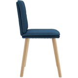  Jedilni stoli 4 kosi modro blago, (21822351) | Shoptok.si