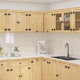  Cabinet SKI Medeno Smeđa 80 x 80 x 60 cm Čvrsto borovo drvo | shoptok.hr