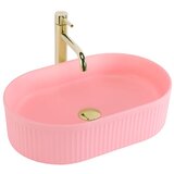 REA Bath Umivalnik na podstavku Vanda Bubble Gum Matt | Shoptok.si