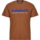 Timberland Embroidered Tee Established 1973 Smeđa Cijene