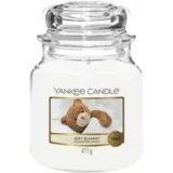 Yankee Candle Sveča v kozarcu Soft Blanket - Medium