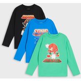 Sinsay Komplet od 3 majice dugih rukava Sonic the Hedgehog | shoptok.hr