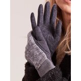 Wool Fashion Italia Gloves-AT-RK-9501.14-dark gray | Shoptok.si