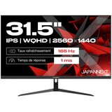 JAPAEXT JN-IPS315WQHD165F computer monitor 80 cm (31.5) 2560 x 1440 pixels Wide Quad HD LCD Black Cijene