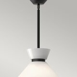  Alora Mood ALM-HALSTON-P-M-BK - Luster na štapu HALSTON 1xE27/60W/230V crna | Eponuda.com