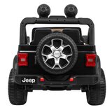  Licenciran avto na akumulator Jeep Wrangler Rubicon 4x4 - črn | Shoptok.si