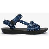 Resti Navy blue women's sandals with bow Oyall | shoptok.hr