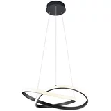 Trio Leuchten Dizajn viseča svetilka črna, vključno s 3-stopenjsko LED zatemnitvijo - Koers