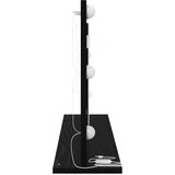  Ogledalo za Toalet Pravokutni Crni hrast 80 x 45 x 18 cm | shoptok.hr