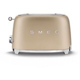 Smeg TSF01CHMEU 2-krpir toaster u 50-ih, retro stilu, šampanjski mat. Cijene