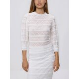 Reserved Bluza s čipkom - bijela Cijene