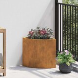 vidaXL Kutni Sadič Rđa 30 x 30 x 35 cm Otporni čelik | shoptok.hr