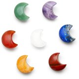 Crystallove Energy Crystals The Seven Chakra Moons pomagalo za masažu 7 kom | shoptok.hr