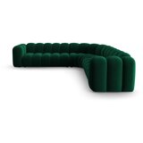 Micadoni Zelena žametna kotna sedežna garnitura Lupine – | Shoptok.si