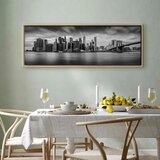  Slika - New York: Stylish City 150x50 U prirodnom drvenom okviru | shoptok.hr